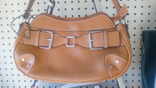 Leather bag brown L