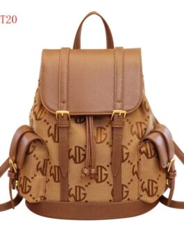 WG backpack Brown and beige. LT20