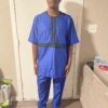 Danshiki blue with black strips - Image 2
