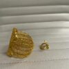 003 costume bracelet and ring sets gold color - Image 2