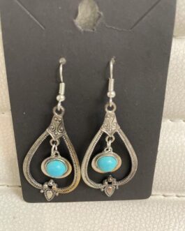 001 Vintage turquoise earrings