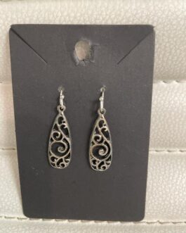 008 Vintage silver earrings