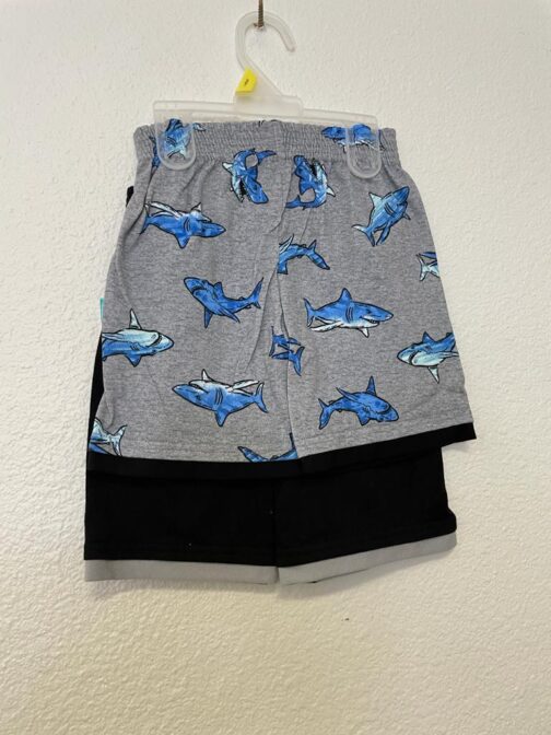 Garanimals short black and gray with blue fish